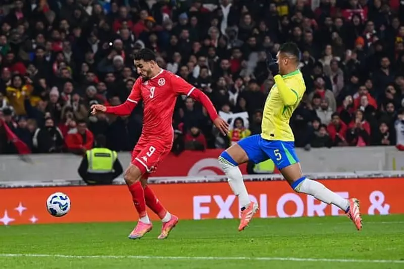 مباراة تونس والبرازيل